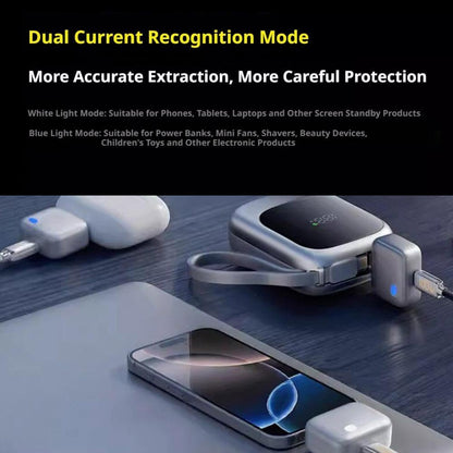 Stop Charge Smart Charger, 2026 New Auto Disconnect Charging Cable Protector, Fast 140W Charger, LED Digital Display, Overcharge Protection Adapter for Phone Laptop Tablet USB Charging Cable