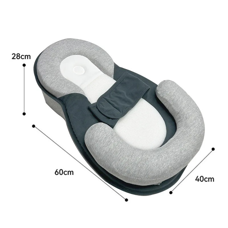 Baby Ramp Wedge Pillow | Anti-Reflux & Anti-Spit-Up Infant Support Cushion
