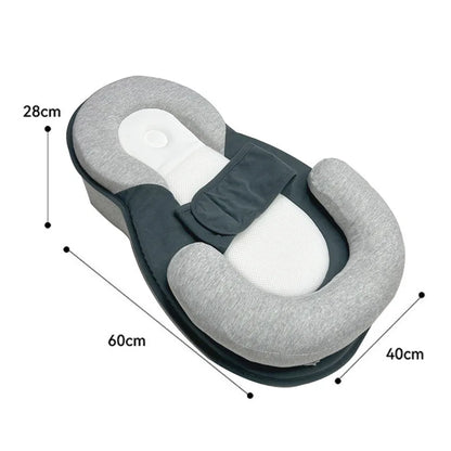 Baby Ramp Wedge Pillow | Anti-Reflux & Anti-Spit-Up Infant Support Cushion