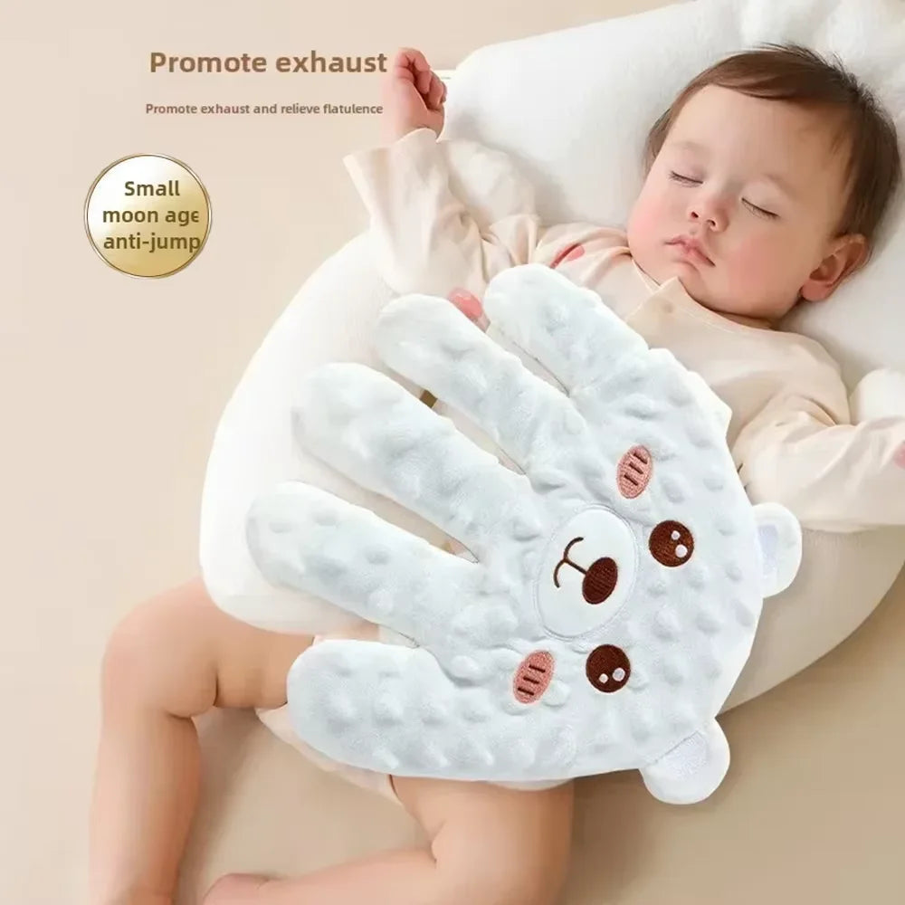 Newborn Baby Sleep Aid Palm Pillow | Baby Soothing Cushion Imitating Mom’s Hand & Gentle Patting
