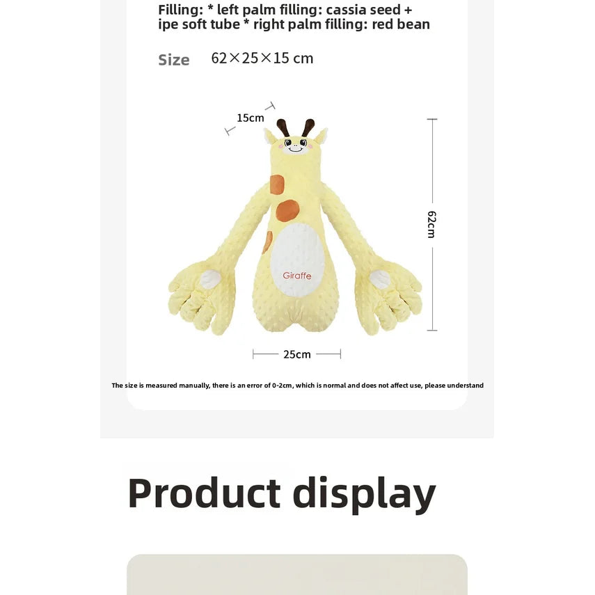 Baby Soothing Palm Pillow for Sleeping, Patting and Comforting the Baby, Anti-Startle Sleeping Aid, Patting Butt Soothing Pillow