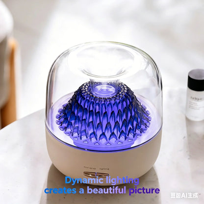Ultrasonic Aroma Diffuser with 7-Color LED Ambient Lighting – Essential Oil Humidifier for Home, Office & Relaxation