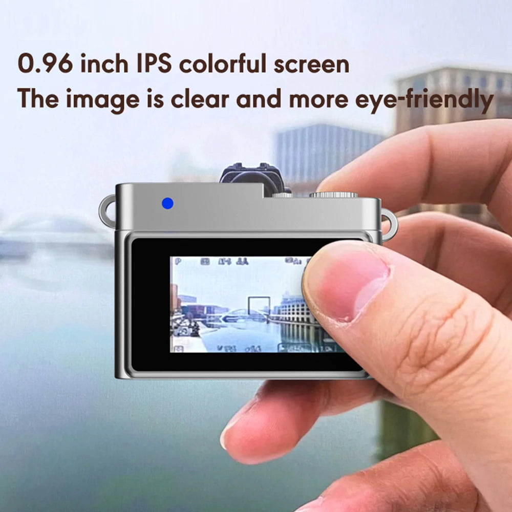 HD 1080P Mini Body Camera with Screen | Compact Kids Camcorder & Portable Sports DV Digital Video Recorder