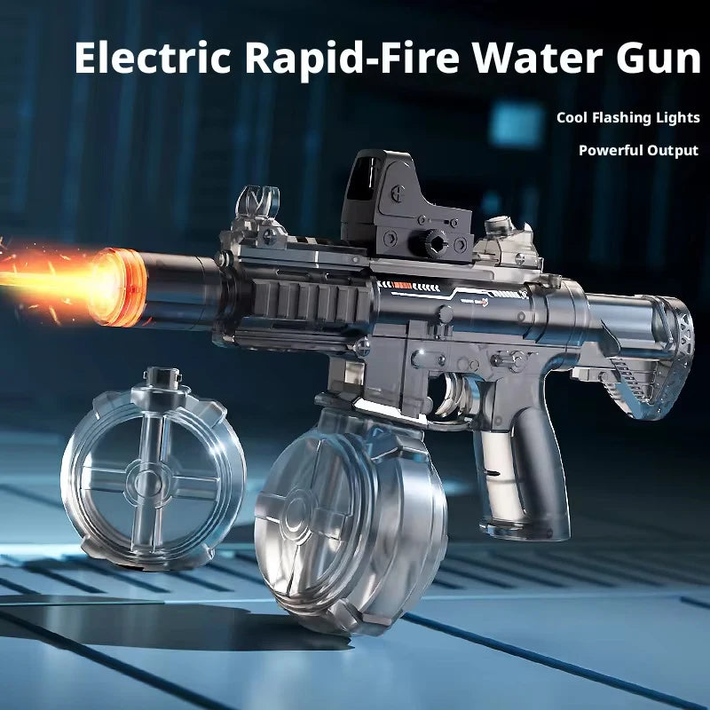 2026 New Fully Automatic M416 Water Gun Fighting Toy Sailor Gun Outdoor Interaction Beach Summer Water Gun Toys Birthday Gifts