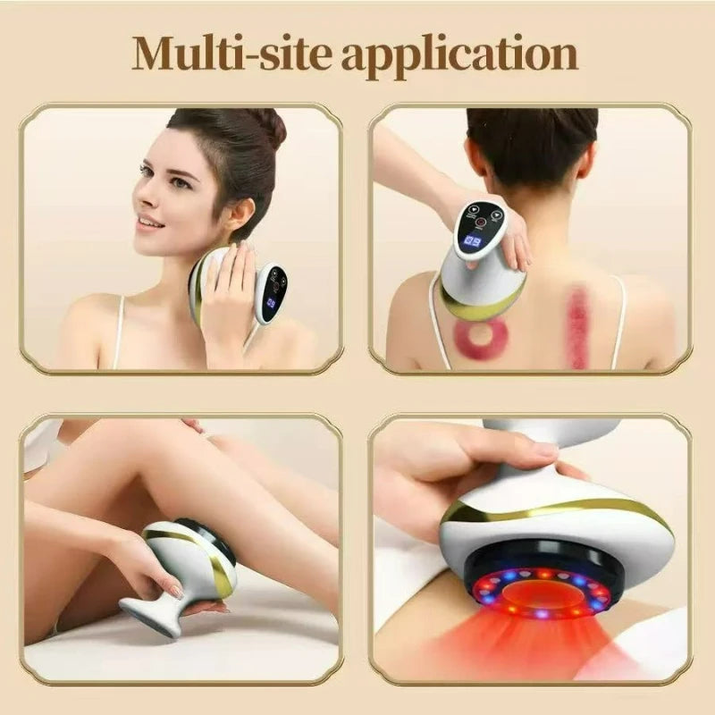 Electric Vacuum Cupping Massager | Gua Sha Scraping & Deep Tissue Therapy