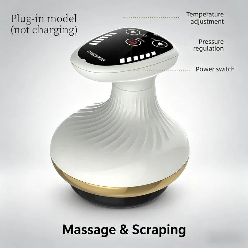 Electric Vacuum Cupping Massager | Gua Sha Scraping & Deep Tissue Therapy