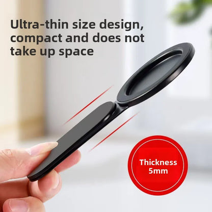 Magnetic Laptop Phone Holder – Foldable Side Mount Phone Stand for Laptops, Monitors & Tablets | Compatible with iPhone, Samsung, Xiaomi & More
