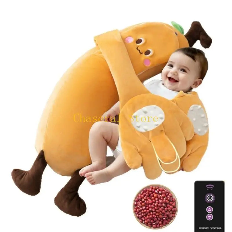 Baby Patter Soothing Pillow | Cartoon Banana Anti-Startle Sleep Aid & Gentle Patting Doll