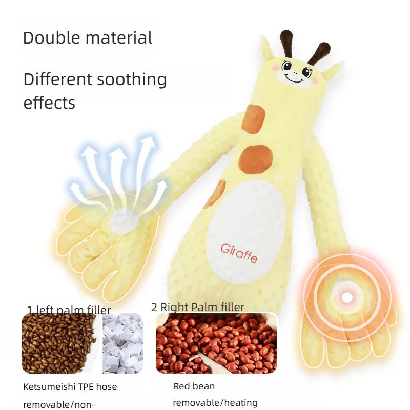 Baby Soothing Palm Patting Sleep Aid, Anti-Startle Sleep Pillow for Babies, Patting and Comforting Pillow