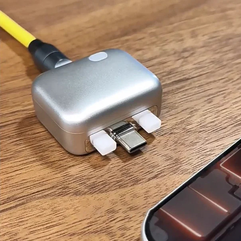 140W Fast Charging Cable with Auto Power-Off | Smart Power Indicator Data Cable