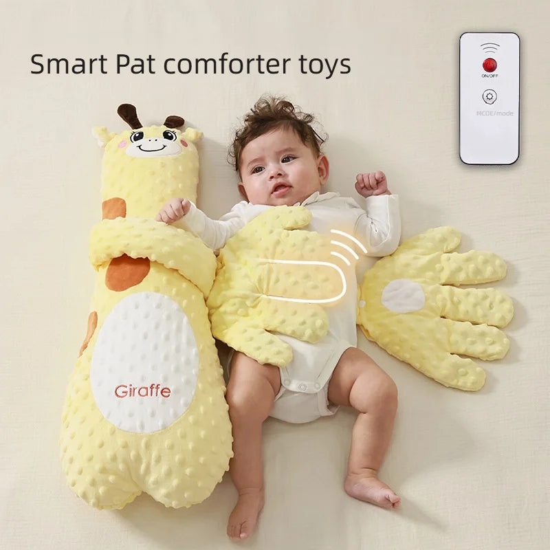 Baby Soothing Palm Patting Sleep Aid, Anti-Startle Sleep Pillow for Babies, Patting and Comforting Pillow