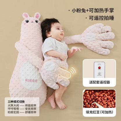 Baby Soothing Palm Patting Sleep Aid, Anti-Startle Sleep Pillow for Babies, Patting and Comforting Pillow