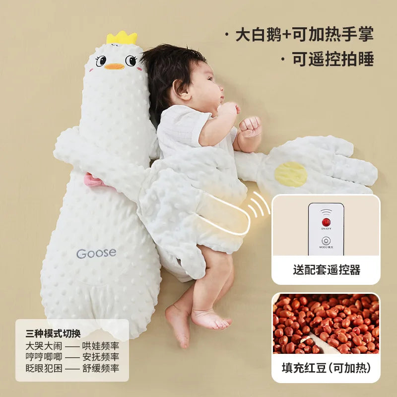 Baby Soothing Palm Patting Sleep Aid, Anti-Startle Sleep Pillow for Babies, Patting and Comforting Pillow